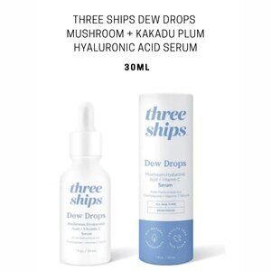 Three Ships Dew Drops Mushroom Hyaluronic Acid + Vitamin C Serum - 30ml